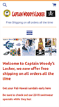 Mobile Screenshot of captainwoodyslocker.com